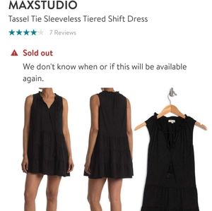 Black flowy dress